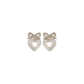 Self-Portrait Gold Brass Earrings